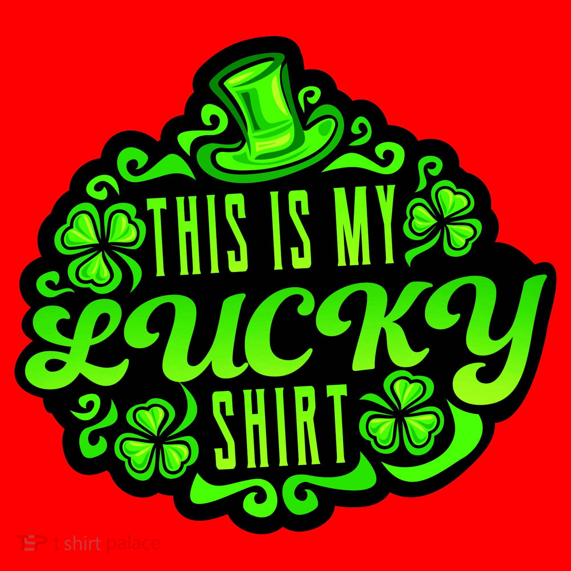 This is my Lucky Irish St. Patrick's Day Santa Hat