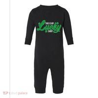 This is my Lucky Shirt St. Patrick's Day Infant Fleece One Piece thumb 0