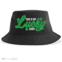 This is my Lucky Shirt St. Patrick's Day Sustainable Bucket Hat thumb 0