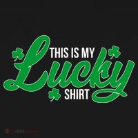 This is my Lucky Shirt St. Patrick's Day Hooded Wearable Blanket thumb 2