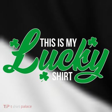 This is my Lucky Shirt St. Patrick's Day Toddler Fine Jersey T-Shirt