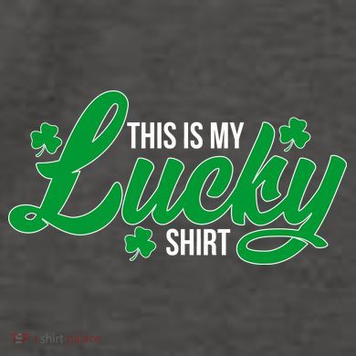 This is my Lucky Shirt St. Patrick's Day Vector Backpack
