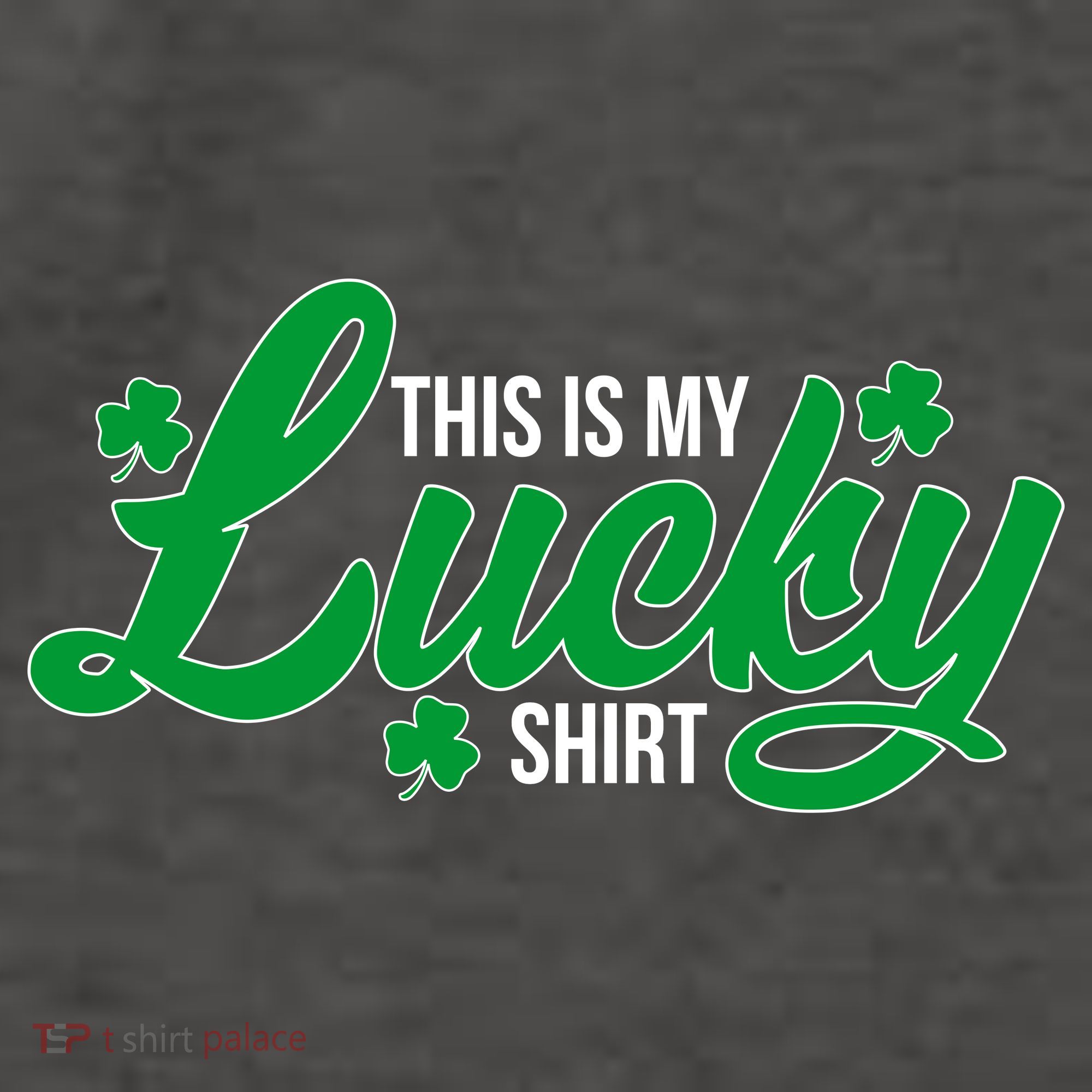 This is my Lucky Shirt St. Patrick's Day Vector Backpack