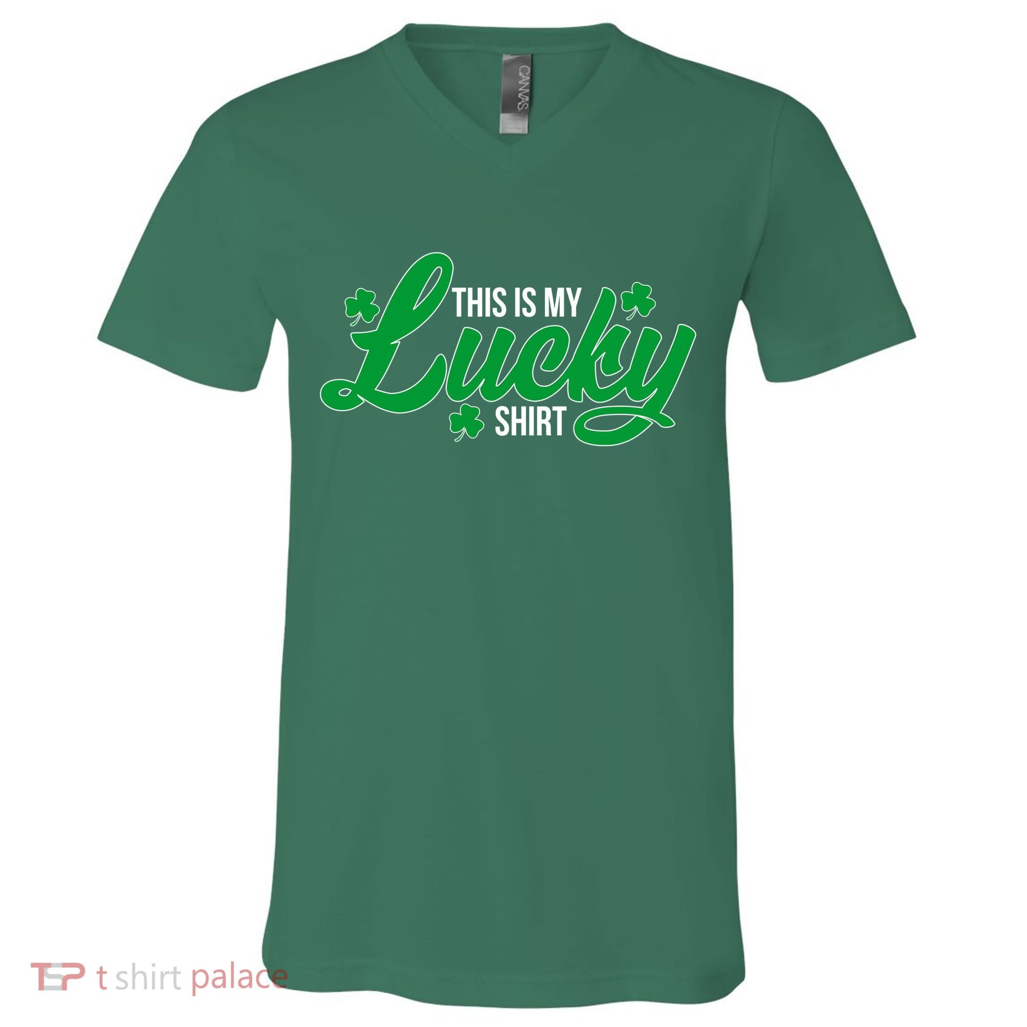 This is my Lucky Shirt St. Patrick's Day V-Neck T-Shirt