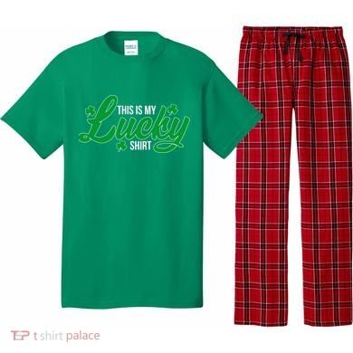 This is my Lucky Shirt St. Patrick's Day Pajama Set