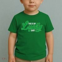 This is my Lucky Shirt St. Patrick's Day Toddler T-Shirt thumb 2