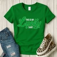 This is my Lucky Shirt St. Patrick's Day Women's T-Shirt thumb 3
