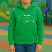 This is my Lucky Shirt St. Patrick's Day Kids Hoodie thumb 3