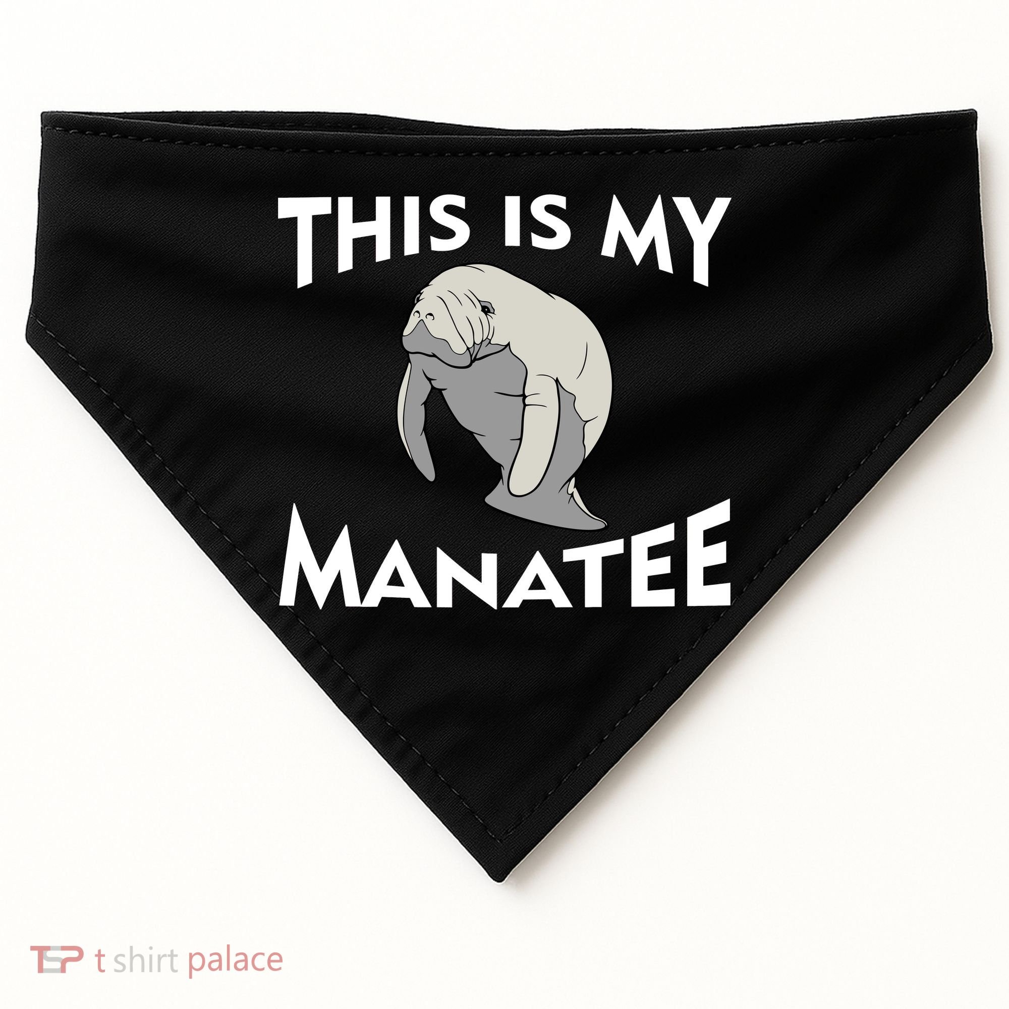 This Is My Manatee USA-Made Doggie Bandana