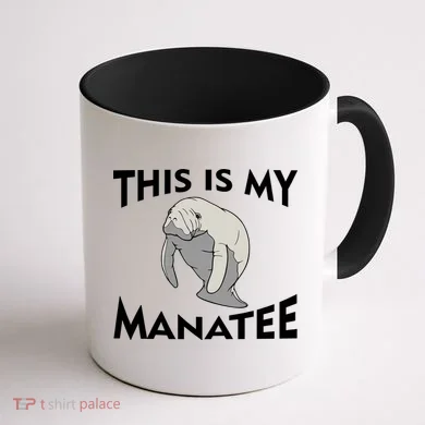 This Is My Manatee Coffee Mug back