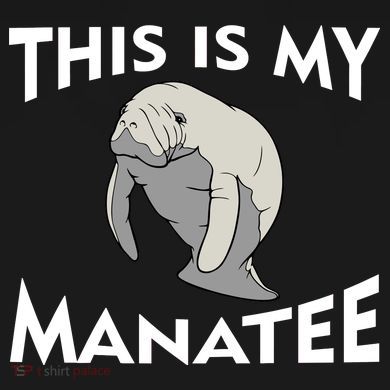 This Is My Manatee Coaster