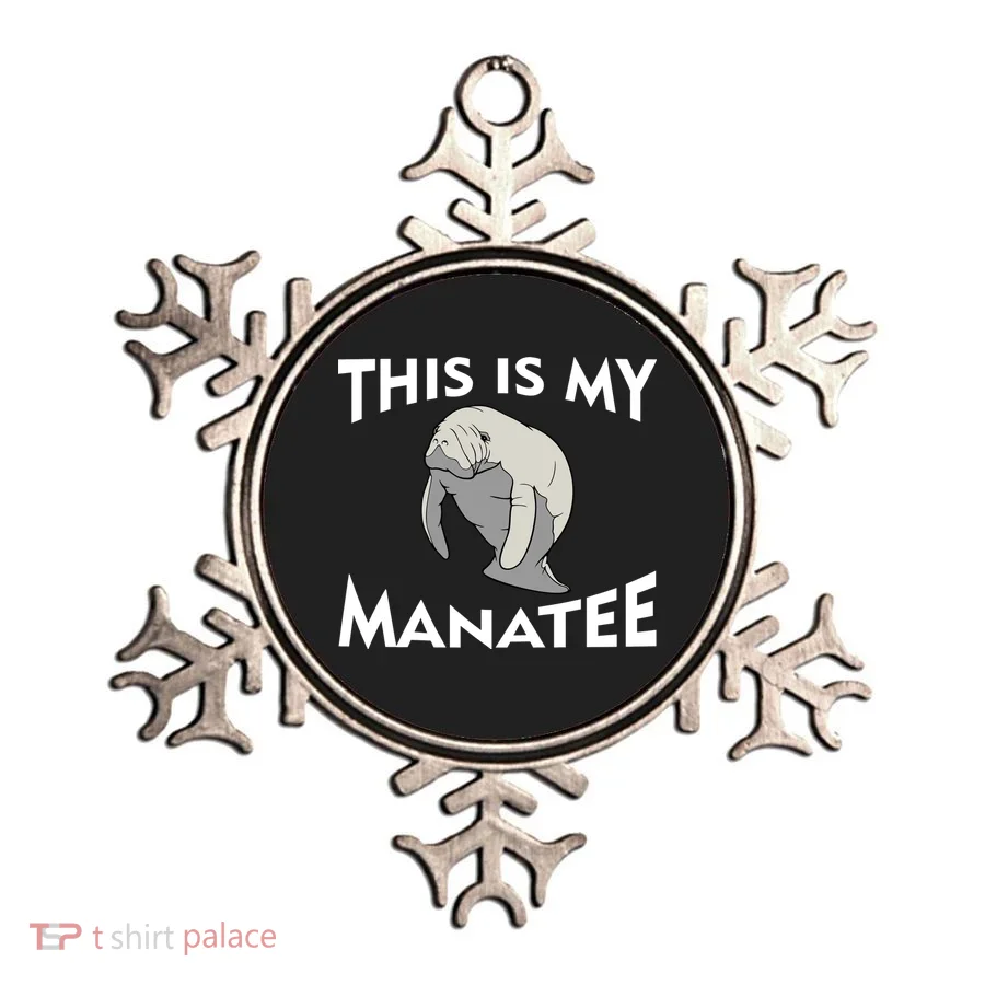 This Is My Manatee Ornament