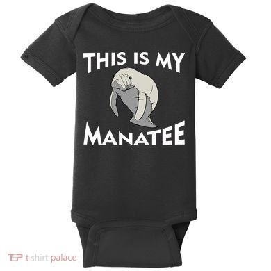 This Is My Manatee Baby Bodysuit