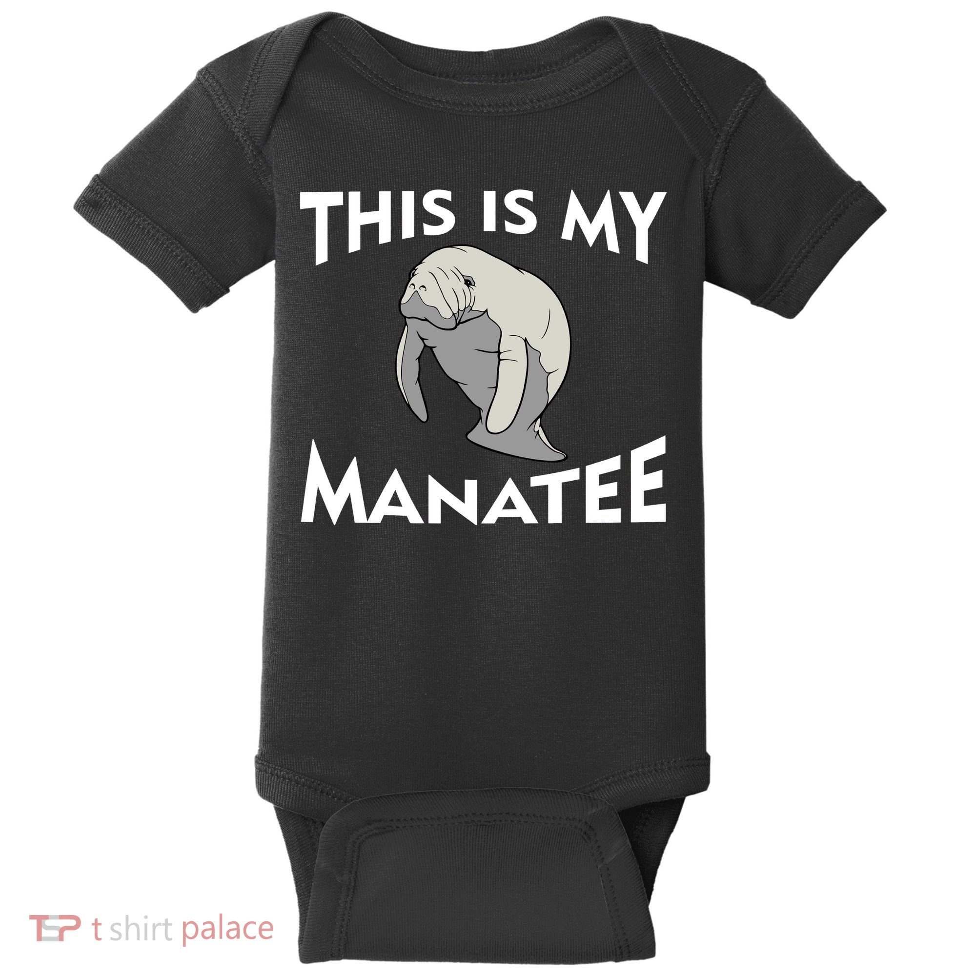 This Is My Manatee Baby Bodysuit