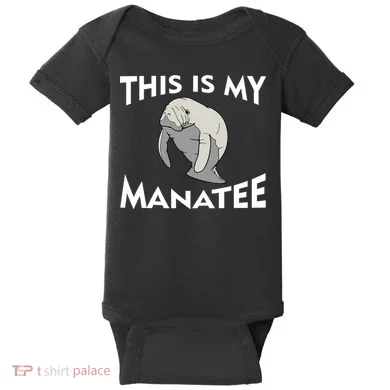 This Is My Manatee Baby Bodysuit