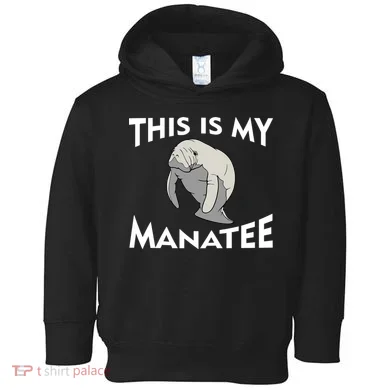 This Is My Manatee Toddler Hoodie