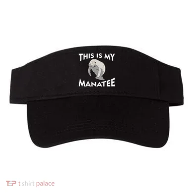 This Is My Manatee Visor