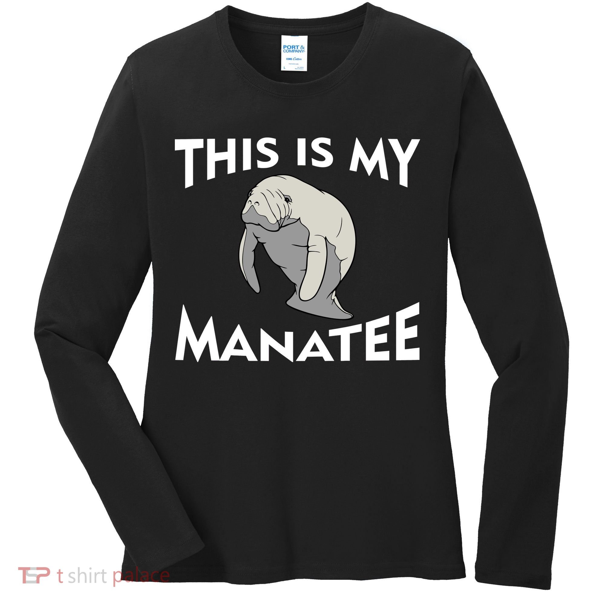 This Is My Manatee Women's Long Sleeve Shirt