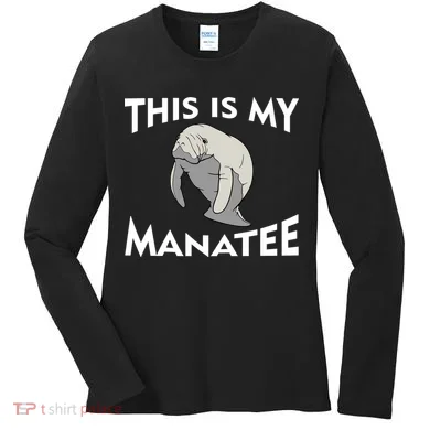This Is My Manatee Women's Long Sleeve Shirt