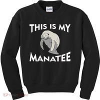 This Is My Manatee Kids Sweatshirt thumb 0