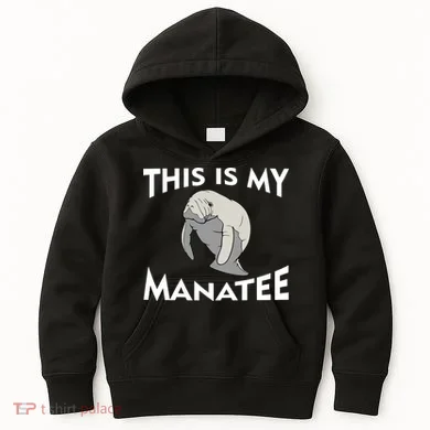 This Is My Manatee Kids Hoodie