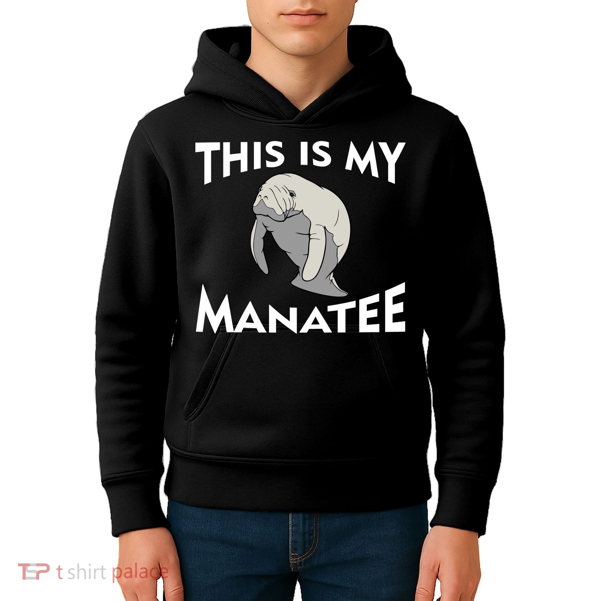 This Is My Manatee Kids Hoodie