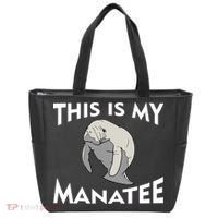 This Is My Manatee Tote Bag thumb 0