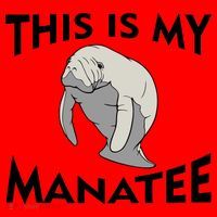 This Is My Manatee Santa Hat thumb 1