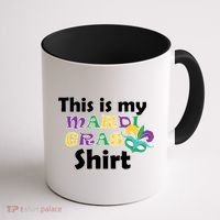 This Is My Mardi Gras Coffee Mug thumb 1