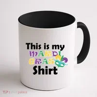 This Is My Mardi Gras Coffee Mug thumb 1