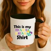 This Is My Mardi Gras Coffee Mug thumb 3