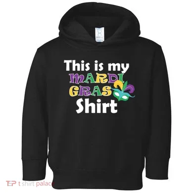 This Is My Mardi Gras Toddler Hoodie