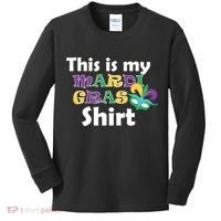 This Is My Mardi Gras Kids Long Sleeve Shirt thumb 0