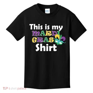 This Is My Mardi Gras Kids T-Shirt