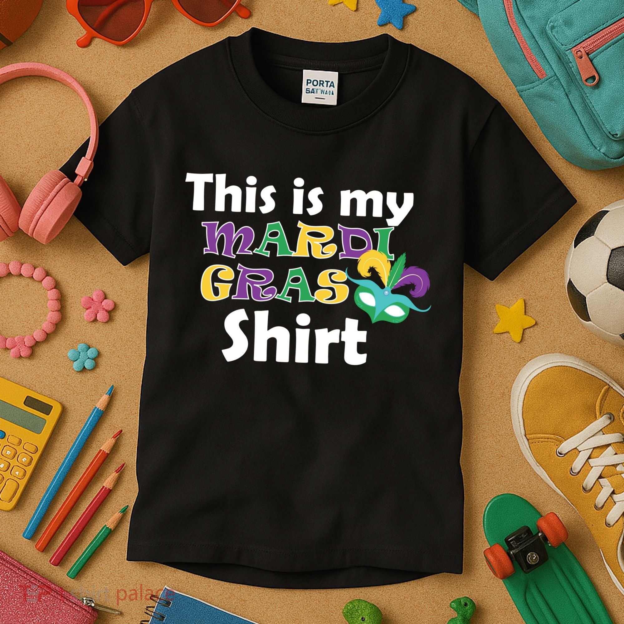 This Is My Mardi Gras Kids T-Shirt