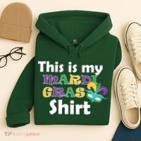 This Is My Mardi Gras Hoodie thumb 4