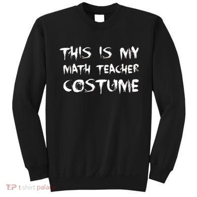This Is My Math Teachers Costume Sweatshirt