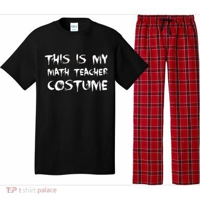 This Is My Math Teachers Costume Pajama Set