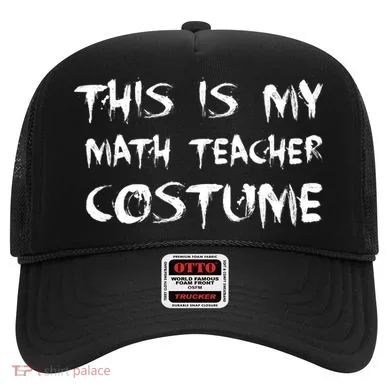 This Is My Math Teachers Costume Hat