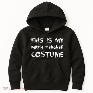 This Is My Math Teachers Costume Kids Hoodie