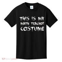 This Is My Math Teachers Costume Kids T-Shirt thumb 0