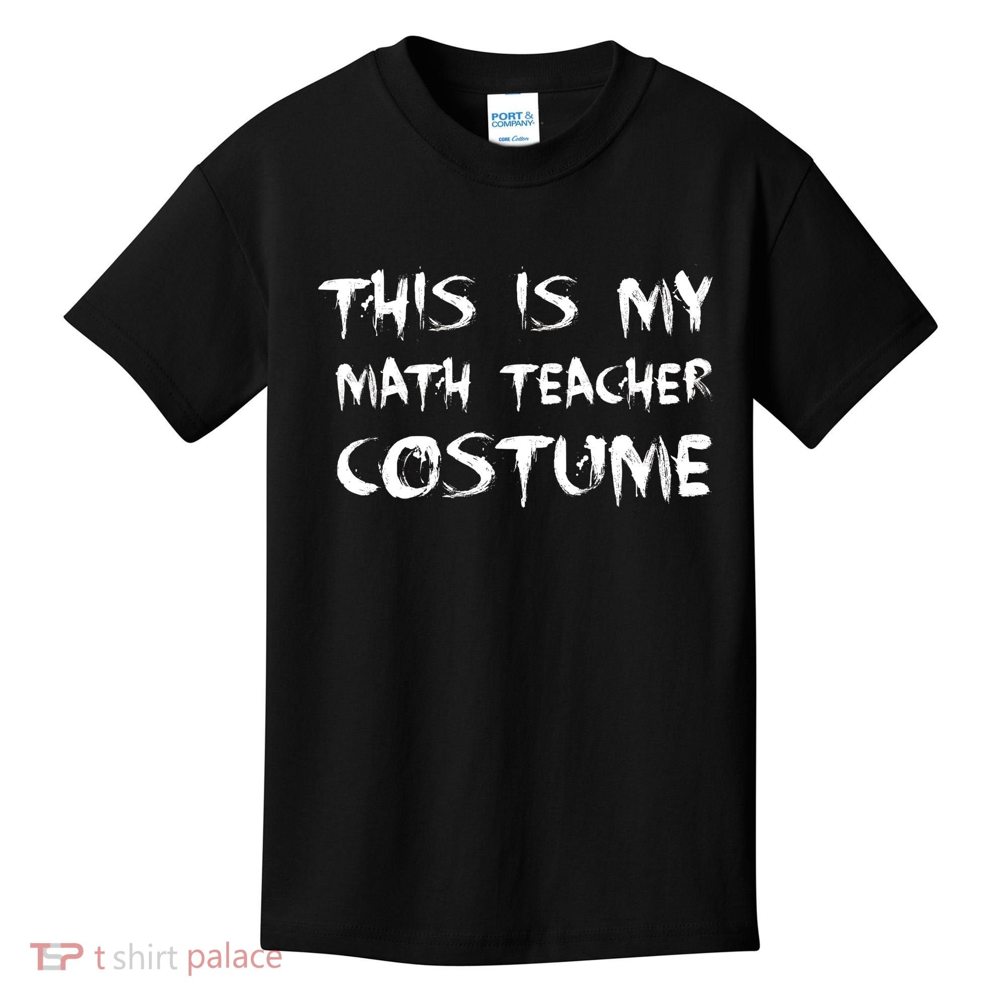 This Is My Math Teachers Costume Kids T-Shirt