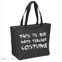 This Is My Math Teachers Costume Tote Bag thumb 2