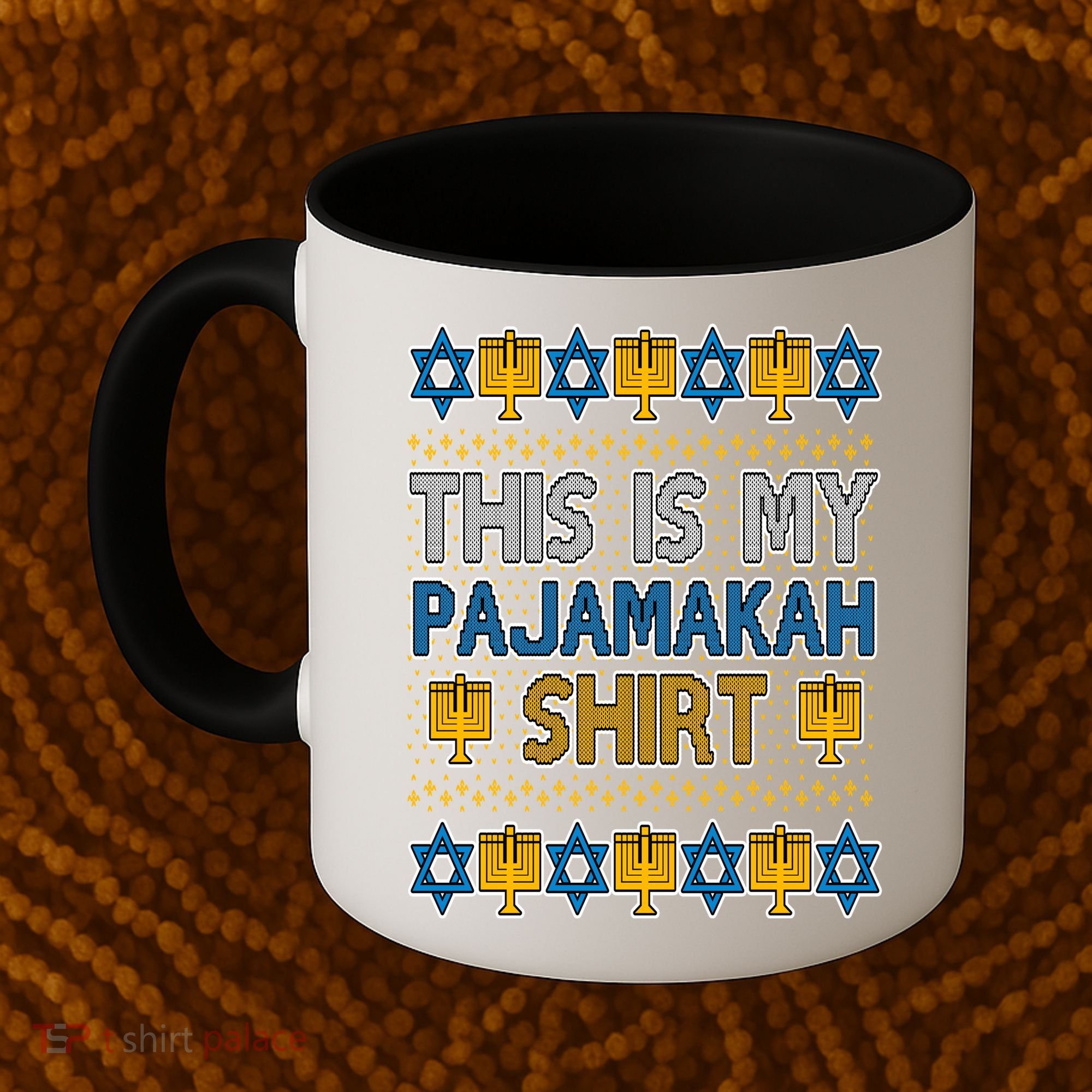 This Is My Pajamakah Shirt Ugly Hanukkah Sweater Coffee Mug