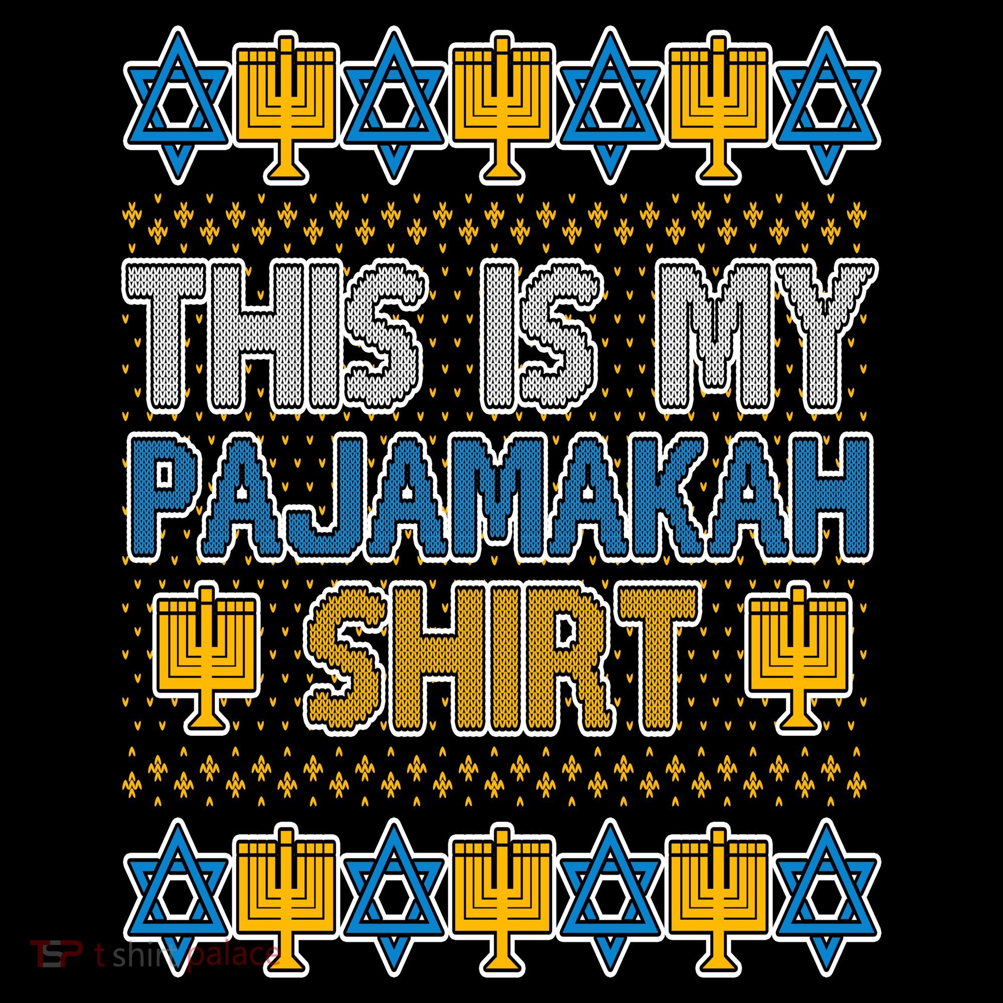 This Is My Pajamakah Shirt Ugly Hanukkah Sweater Coffee Mug