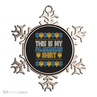 This Is My Pajamakah Shirt Ugly Hanukkah Sweater Ornament