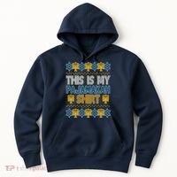 This Is My Pajamakah Shirt Ugly Hanukkah Sweater Hoodie thumb 0