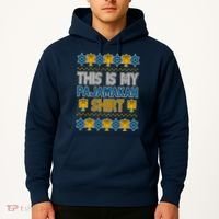 This Is My Pajamakah Shirt Ugly Hanukkah Sweater Hoodie thumb 2