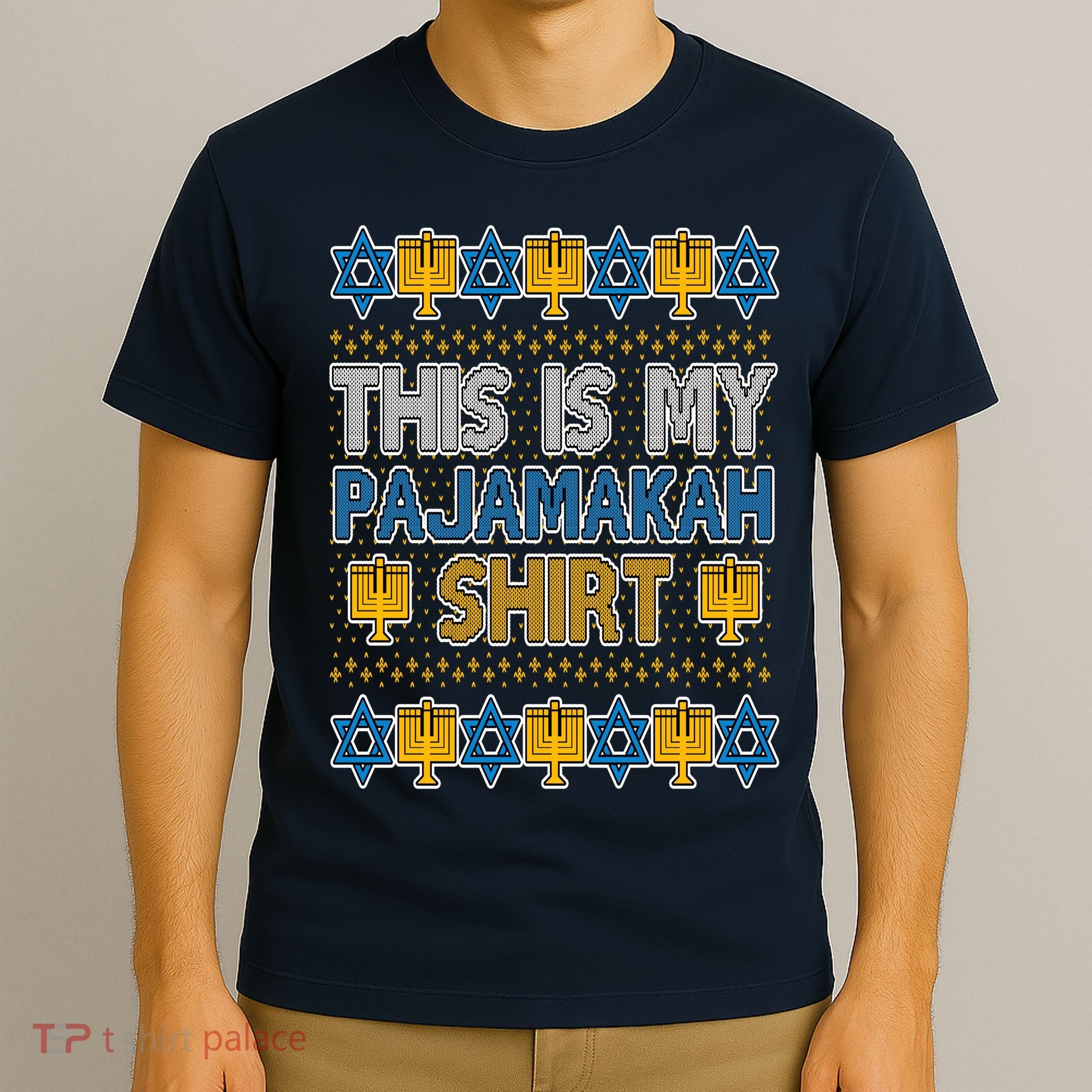 This Is My Pajamakah Shirt Ugly Hanukkah Sweater T-Shirt