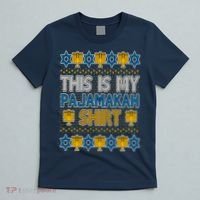 This Is My Pajamakah Shirt Ugly Hanukkah Sweater T-Shirt thumb 5